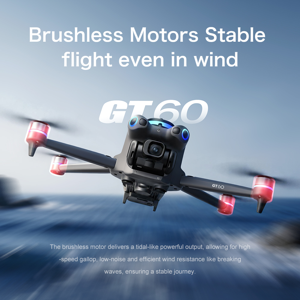 NOVO Drone Mini GT60 com Câmer - Drone Kit Long Range avaliação e preço